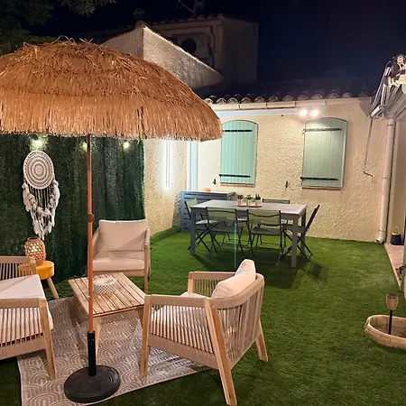 Le Cocon Du Cap - Captivantes 1 - Piscine - Proche Village Naturiste - Histoire De Cles 펜션 아그